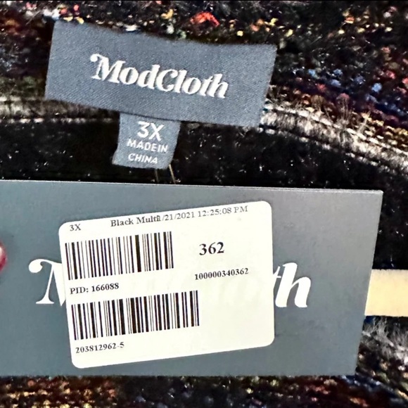 New ModCloth wrap duster sweater 3X - Picture 5 of 7